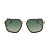 JORDAN - FAIRWAY GREEN + GOLD + ALOE GREEN GRADIENT + POLARIZED SUNGLASSES