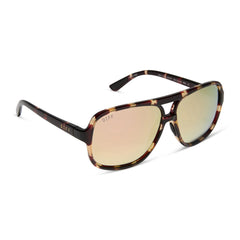 HANGTIME - SPORT TORTOISE + CHAMPAGNE MIRROR + POLARIZED SUNGLASSES