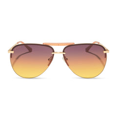 TAHOE - GOLD + INCA GRADIENT SUNGLASSES
