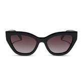 EMILY - BLACK + BROWN GRADIENT + POLARIZED SUNGLASSES