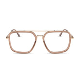 JORDAN - CAFÉ OLE + GOLD + GLASSES