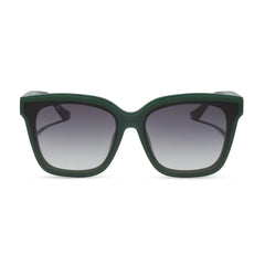 MEREDITH II - FAIRWAY GREEN + GREY GRADIENT SUNGLASSES