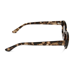 DOLCE BELLA - ESPRESSO TORTOISE + BROWN SUNGLASSES