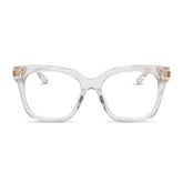 BELLA XS - CLEAR CRYSTAL + GOLD + GLASSES