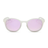 VOLLEY - FROSTY MATTE CRYSTAL + LAVENDER MIRROR + POLARIZED SUNGLASSES