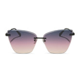 BECKY V - BLACK + TWILIGHT GRADIENT SUNGLASSES