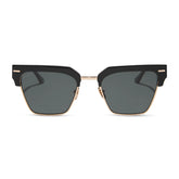CAPRI - BLACK + GREY + POLARIZED SUNGLASSES