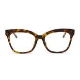 WINSTON - AMBER TORTOISE + GLASSES