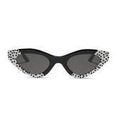 EMILY CAT EYE - MIDNIGHT POLKA DOT + CHIC GREY SUNGLASSES