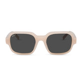 LOLA - MILKY BLUSH + BROWN GRADIENT SUNGLASSES