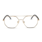 JOELLE - GOLD + CHOCOLATE CRYSTAL + GLASSES