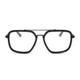 JORDAN - MATTE BLACK + BLACK TEMPLE TIPS + GLASSES