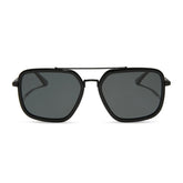 JORDAN - BLACK + GREY + POLARIZED SUNGLASSES