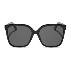 HAZEL - BLACK + GREY SUNGLASSES