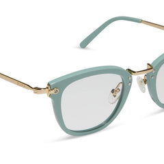 RUE - STEEL TEAL + GLASSES