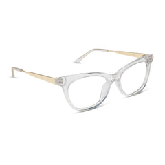 SYLVIA - CRYSTAL CLEAR + GLASSES