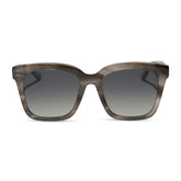 MEREDITH - SMOKE MARBLE + GREY GRADIENT + POLARIZED SUNGLASSES