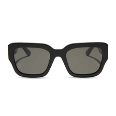 LOREN - BLACK + GREY SUNGLASSES