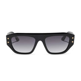 CALLA - BLACK + GREY GRADIENT + POLARIZED + SUNGLASSES