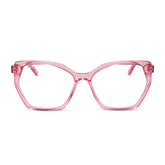 MAISIE - CANDY PINK CRYSTAL + GLASSES