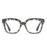 AVA - CLEAR LEOPARD + BLUE LIGHT READERS