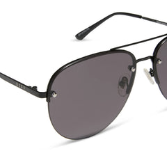 BROOKLYN - BLACK + GREY SUNGLASSES