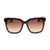 HAILEY - BLACK BROWN TORTOISE + LIGHT BROWN GRADIENT SUNGLASSES