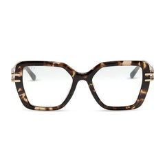 DASHA - ESPRESSO TORTOISE + GOLD + GLASSES