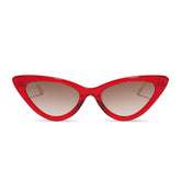 MINDY CAT EYE - ROUGE VOGUE + WARM BROWN GRADIENT SUNGLASSES