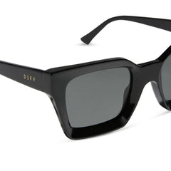 GREER - BLACK + GREY + POLARIZED SUNGLASSES