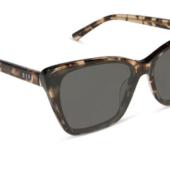 ALINA - ESPRESSO TORTOISE + GREY SUNGLASSES