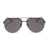 BROOKLYN - BLACK + GREY SUNGLASSES