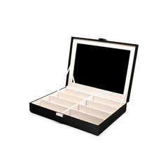 VANITY CASE - 8 PAIR + BLACK