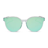 GEMMA - OPALESCENT TURQUOISE + TURQUOISE ICE MIRROR SUNGLASSES