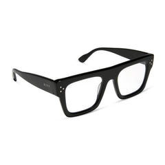 ROBERTS - BLACK + GLASSES