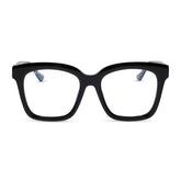 MEREDITH - BLACK + GLASSES
