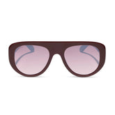 MORGAN - RUGBY RED + BURGUNDY GRADIENT SUNGLASSES