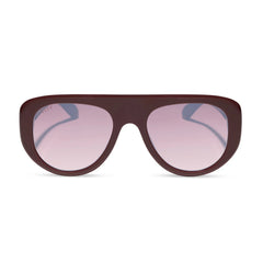 MORGAN - RUGBY RED + BURGUNDY GRADIENT SUNGLASSES