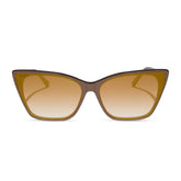 ALINA - MOSCOW MULE + BROWN GRADIENT GOLD FLASH SUNGLASSES