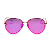 LENOX - GOLD + SUNSET MIRROR + POLARIZED SUNGLASSES