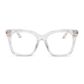 BELLA - CLEAR CRYSTAL + GOLD + GLASSES