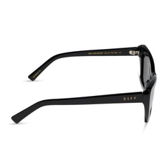 ADRIANA - BLACK + GREY + POLARIZED SUNGLASSES