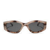 KAI - CREAM TORTOISE + GREY SUNGLASSES