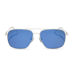 BLUE SQUADRON - REBEL PILOT + WHITE + BLUE MIRROR SUNGLASSES