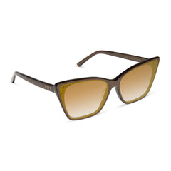 ALINA - MOSCOW MULE + BROWN GRADIENT GOLD FLASH SUNGLASSES