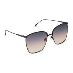 VITTORIA - BRUSHED BLACK + TWILIGHT GRADIENT SUNGLASSES