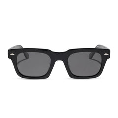 KAYCE DUTTON - CLASSIC BLACK + GREY + POLARIZED SUNGLASSES