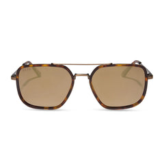 COLONEL WARD - BRONZE + BROWN FLASH SUNGLASSES