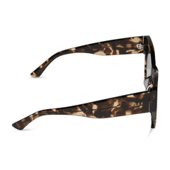 VIVIENNE - ESPRESSO TORTOISE + GREY + POLARIZED SUNGLASSES