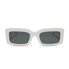 INDY - WHITE CLOUD + GREY + POLARIZED SUNGLASSES